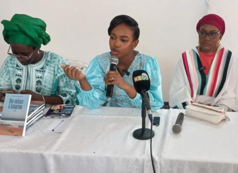 الكاتبة الشابة ثييرنو مرياما بالدي