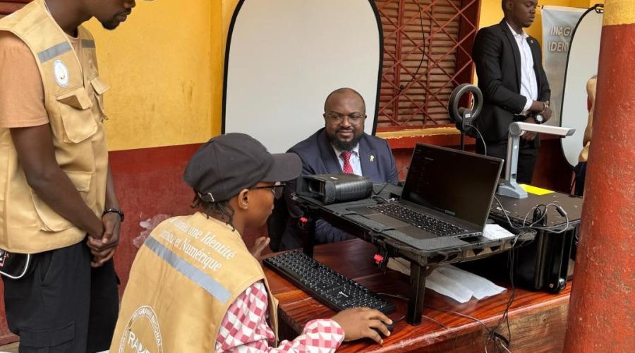 عملية التعداد البيومتري في كوناكري