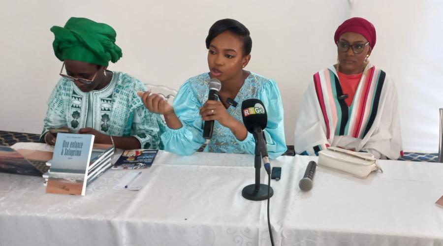 الكاتبة الشابة ثييرنو مرياما بالدي