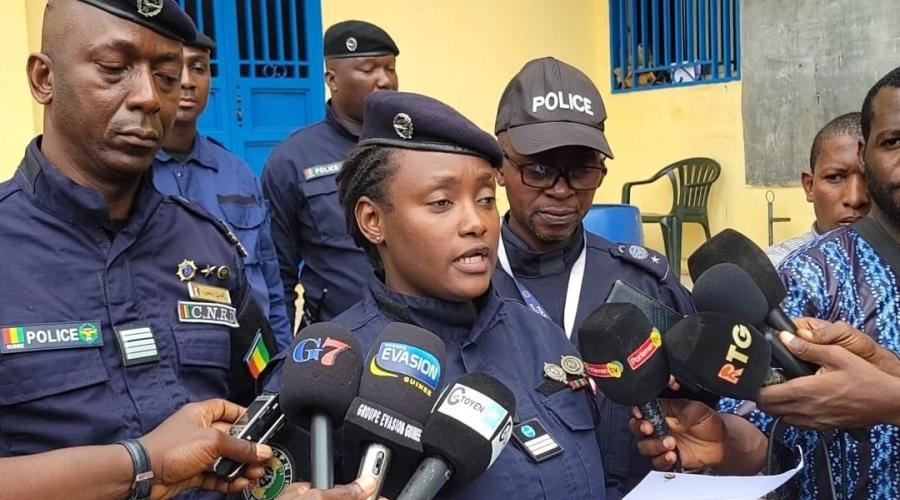 الشرطة الغينية تُعلن كشف لغز اختطاف المولود