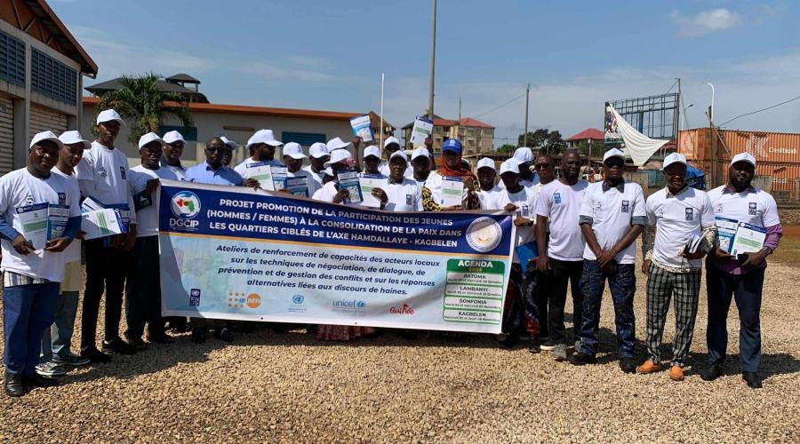 غينيا: استمرار برنامج تعزيز القدرات لمكافحة خطاب الكراهية والعنف في كاجبيلين